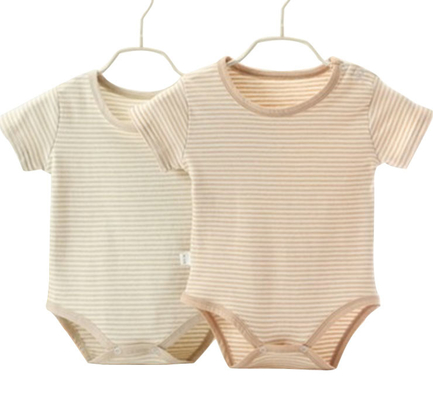 New Born Baby Clothing Baby Toddler Clothes Organic Cotton Plain Romper
