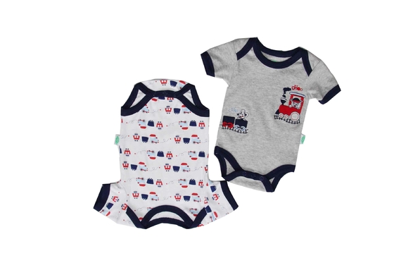 Fashion Style Infant Baby Clothes Embroidery Animal Baby Grow Custom Logo