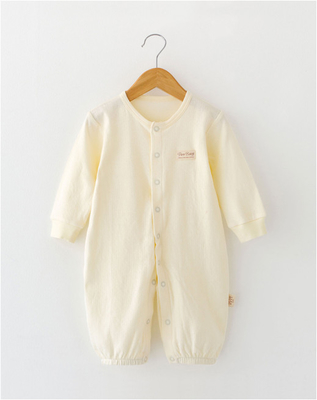 Fashion Footie Organic Cotton Baby Clothes Cute Newborn Baby Romper Long Sleeve