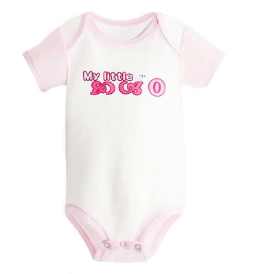 100% Cotton Girls Short Sleeve Baby Onesies 3 Pack Small Kids Clothes