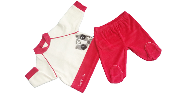 Il neonato lungo della manica coltiva i vestiti unisex stampa o ricamo del bambino dell'inverno