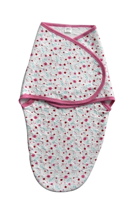 La coperta del neonato di stagione di autunno dell'inverno imbottita fascia con stampa